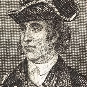 John Sullivan 1740 - 1795. American General In Revolutionary War. From The Book Gallery Of Historical Portraits Published C. 1880