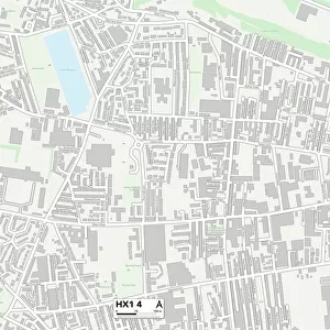 Calderdale HX1 4 Map
