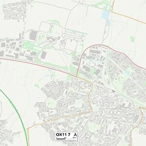 South Oxfordshire OX11 7 Map