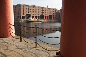 <b class=qtipBold><figcaption>Albert Docks Liverpool</figcaption></b><br>A Tugboat in the Albert Docks at Liverpool, once one of the busiest ports in the country, now a busy tourist centre.<br><em>© Paul Felix Photography Twelve Beacon Park Pelynt nr Looe Cornwall PL13 2PQ England</em> Albert Docks Liverpool