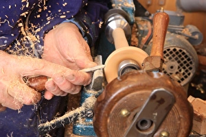 Traditional Prints: Bagpipe maker
