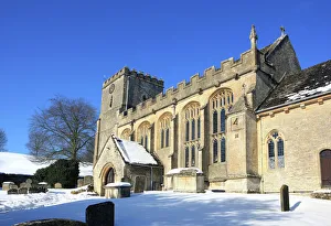 <b class=qtipBold><figcaption>Chedworth</figcaption></b><br>A winters day in the Cotswolds at the village of Chedworth in Gloucestershire with St Andrew's church which goes back to the Norman's.<br><em>© Paul Felix Photography Twelve Beacon Park Pelynt nr Looe Cornwall PL13 2PQ photos@paulfelix.co.uk 01503 221069</em> Chedworth