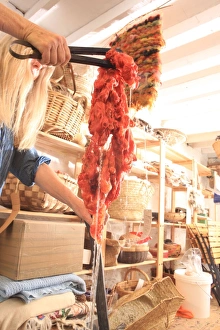 Dyeing and Spinning