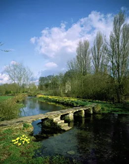 <b class=qtipBold><figcaption>Eastleach</figcaption></b><br>A spring day in the cotswolds at village of Eastleach with its Stone Clapper Bridge beside the River Leach and its daffodils.<br><em>© Paul Felix Photography Twelve Beacon Park Pelynt nr Looe Cornwall PL13 2PQ photos@paulfelix.co.uk 01503 221069</em> Eastleach