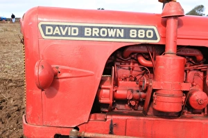 <b class=qtipBold><figcaption>Ploughing Match</figcaption></b><br>Vintage David Brown 880 tractor at a Ploughing Match at Pelynt near Looe in Cornwall on a autumn day<br><em>© Paul Felix Photography Twelve Beacon Park Pelynt nr Looe Cornwall PL13 2PQ photos@paulfelix.co.uk 01503 221069</em> Ploughing Match